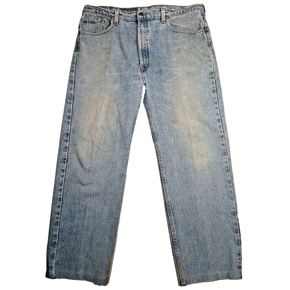 Vintage Levi's 505 Jeans Mens 40x34 Straight Leg High Rise 1996